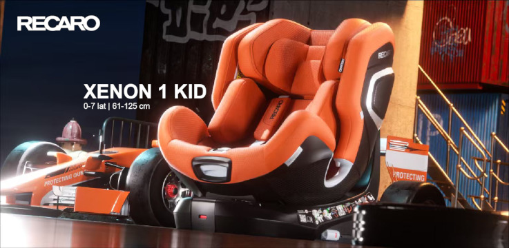 recaro xenon kid fotelikirecaro
