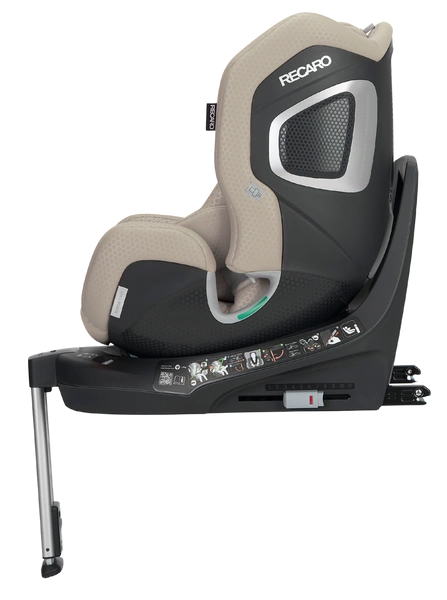 RECARO XENON KID Elegant Beige fotelik samochodowy obrotowy R129 40-125 cm