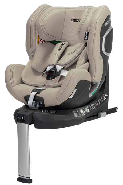 RECARO XENON KID Elegant Beige fotelik samochodowy obrotowy R129 40-125 cm