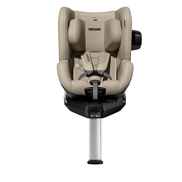 RECARO TORON 1 KID Elegant Beige fotelik samochodowy obrotowy R129 61-105cm do 21kg