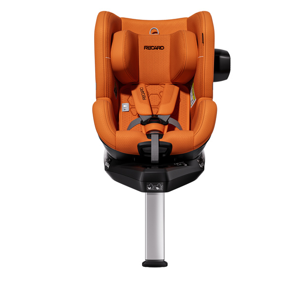 RECARO TORON 1 KID Vibrant Orange fotelik samochodowy obrotowy R129 61-105cm do 21kg