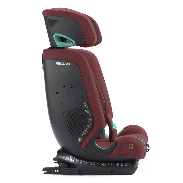 RECARO Toria Elite Iron Red 76-150cm 9-36kg 15m+ i-Size Fotelik Samochodowy