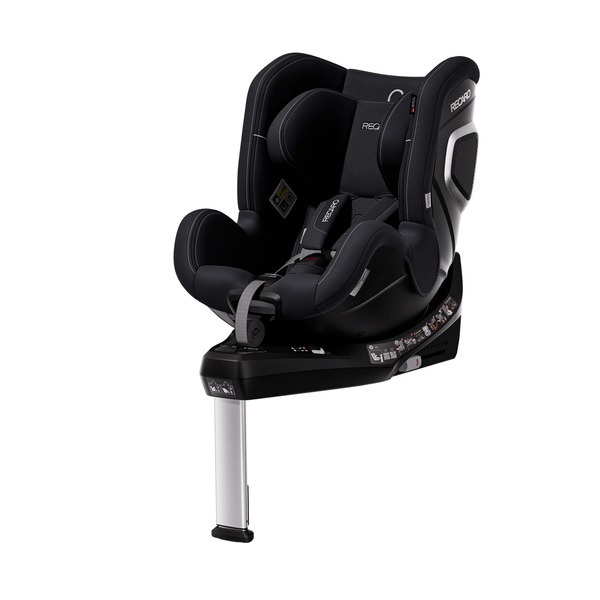 RECARO TORON 1 KID Fresh Black fotelik samochodowy obrotowy R129 61-105cm do 21kg