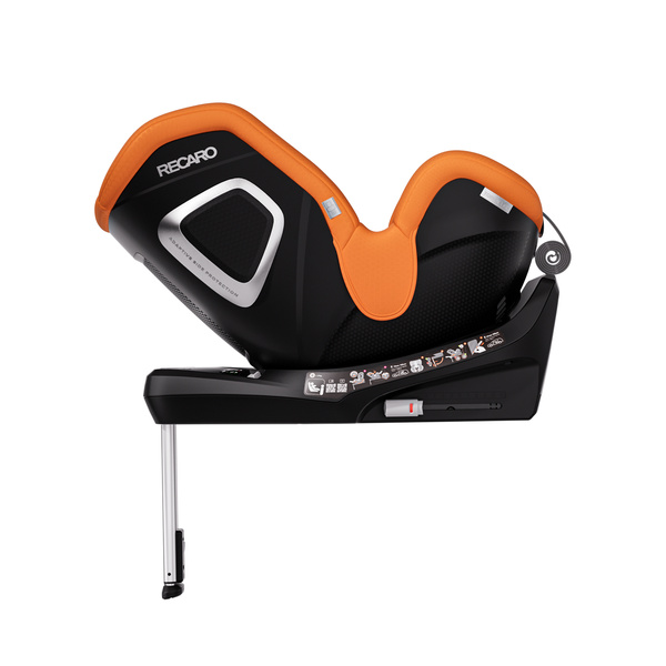 RECARO TORON 1 KID Vibrant Orange fotelik samochodowy obrotowy R129 61-105cm do 21kg