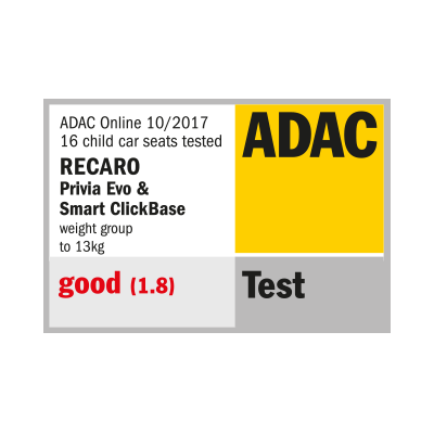 RECARO Privia EVO Performance Black fotelik samochodowy 0-13kg