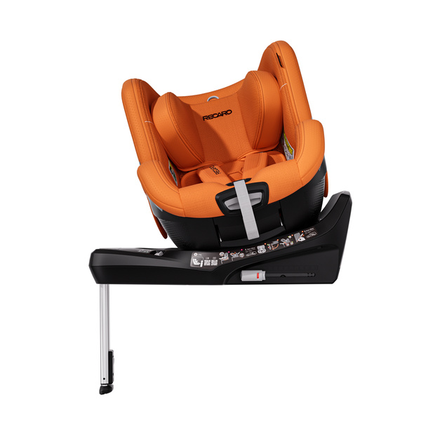 RECARO TORON 1 KID Vibrant Orange fotelik samochodowy obrotowy R129 61-105cm do 21kg