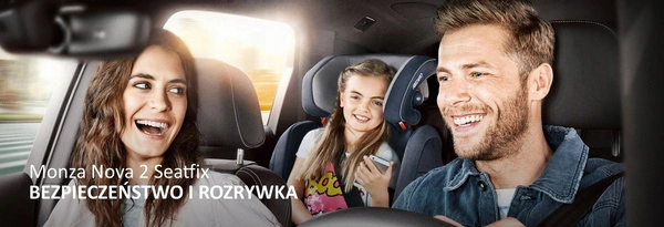 RECARO Monza Nova EVO Seatfix Simply Grey fotelik samochodowy 15-36kg