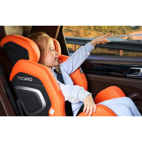 RECARO XENON KID Vibrant Orange fotelik samochodowy obrotowy R129 61-125 cm