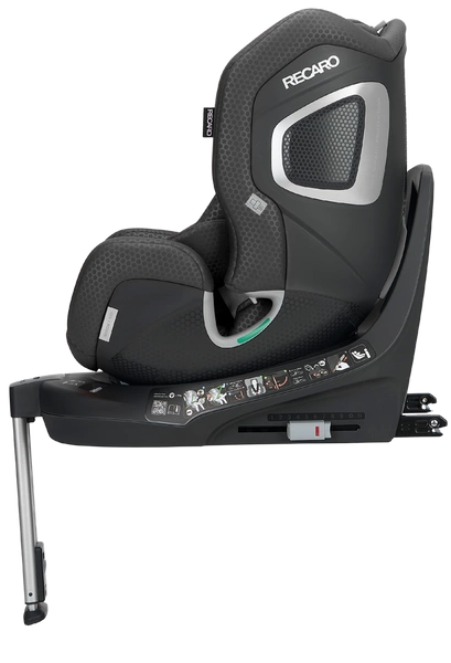 RECARO XENON KID Fresh Black fotelik samochodowy obrotowy R129 61-125 cm