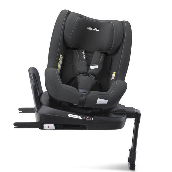 RECARO Salia 125 KID Fibre Black 3m-7lat i-Size Fotelik Samochodowy Obrotowy