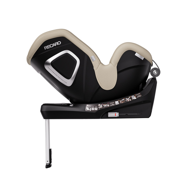 RECARO TORON 1 KID Elegant Beige fotelik samochodowy obrotowy R129 61-105cm do 21kg