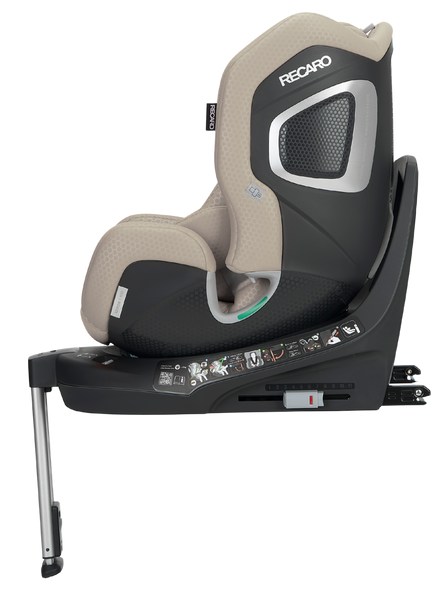 RECARO XENON KID Elegant Beige fotelik samochodowy obrotowy R129 40-125 cm