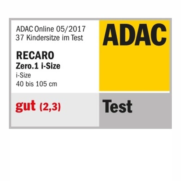 RECARO Zero.1 ELITE i-Size Performance Black fotelik samochodowy obrotowy + nosidło <105cm