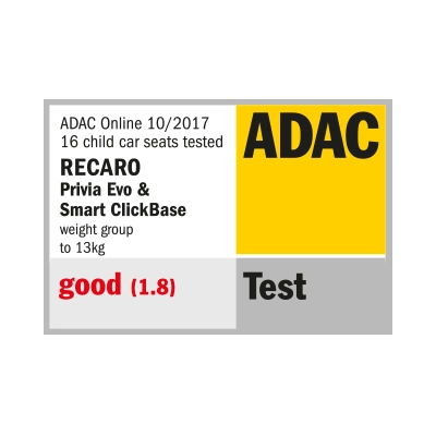 RECARO Privia EVO Racing Red fotelik samochodowy 0-13kg