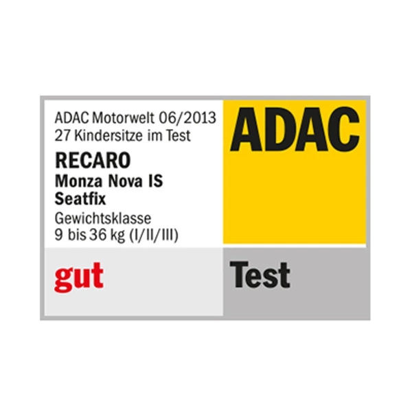 RECARO Monza Nova IS Aluminium Grey fotelik samochodowy 9-36kg