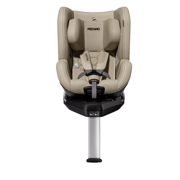RECARO TORON 1 KID Elegant Beige fotelik samochodowy obrotowy R129 61-105cm do 21kg