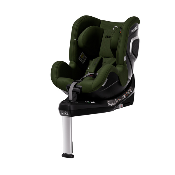 RECARO TORON 1 KID Epic Green fotelik samochodowy obrotowy R129 61-105cm do 21kg